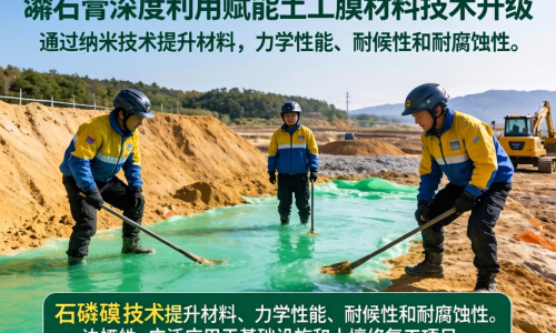 磷石膏深度利用如何赋能土工膜材料技术升级？
