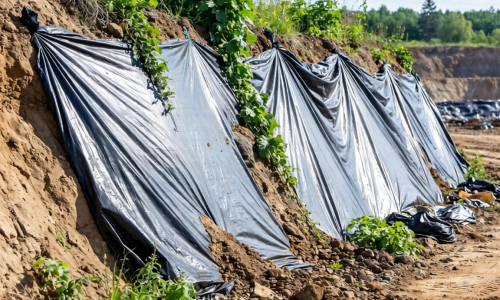 生活垃圾填埋场土工膜可作装饰材料？利用技术有哪些？