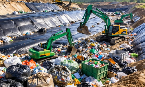 生活垃圾填埋场土工膜如何结合再生材料利用技术？