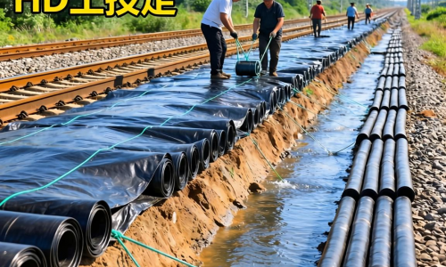 铁路路基防渗土工膜如何保障路基稳定与防渗效果?