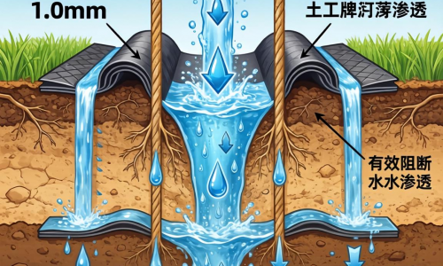 2.0mm土工膜厚度如何影响工程防渗效果