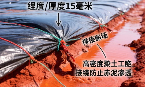 赤泥固化场土工膜怎么选 防渗性能如何保障