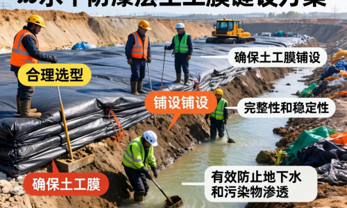 垃圾填埋场水平防渗层土工膜该如何选型与铺设？