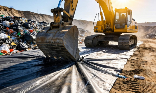 工业组合废物填埋场土工膜该如何选型与维护？