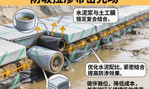 生活垃圾填埋场土工膜如何结合水泥利用技术优化防渗？