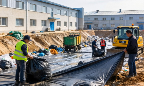 工业社会人群该如何借助土工膜优化社会废物填埋场？