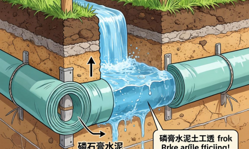 磷石膏水泥土工膜如何提升工程防渗性能