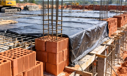 赤泥砌块土工膜如何提升建筑工程质量
