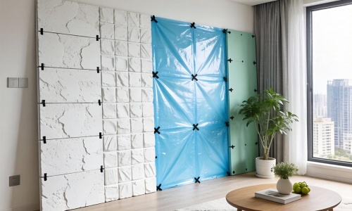 磷石膏装饰材料与土工膜如何协同提升建筑性能