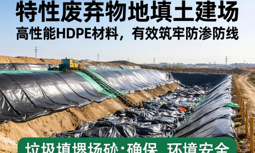 工业特定废物填埋场土工膜该如何选才能筑牢防渗防线？