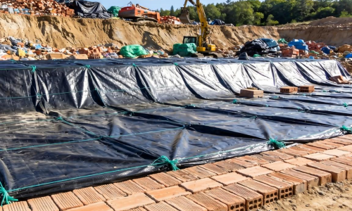 生活垃圾填埋场土工膜如何结合砖利用技术提质增效？