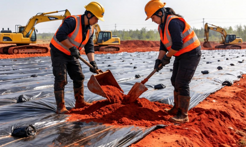 赤泥资源化场土工膜如何助力固废高效安全处置?