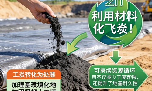 二次利用材料化飞灰可用于填埋场土工膜制作吗？