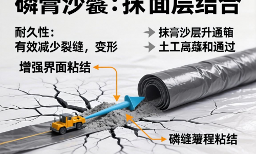 磷石膏砂浆利用技术如何结合土工膜提升工程性能