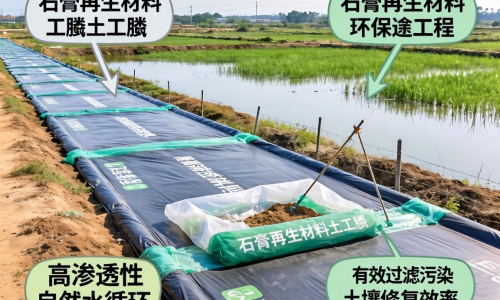 磷石膏再生材料土工膜在环保工程中的应用前景如何