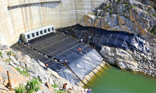 水库土工膜如何选择与施工才能确保防渗效果