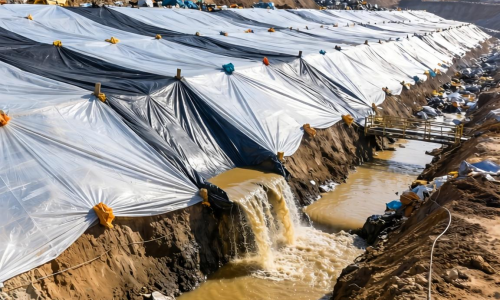 垃圾填埋场覆盖土工膜如何选才能防渗漏防异味