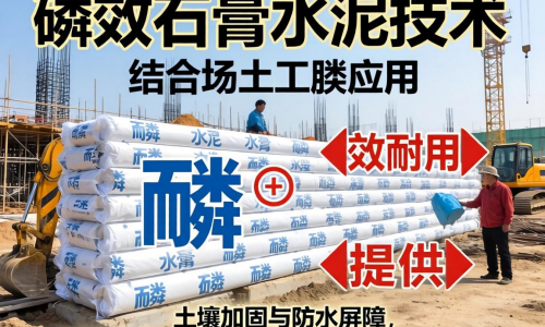 磷石膏水泥利用技术如何适配场土工膜应用需求？