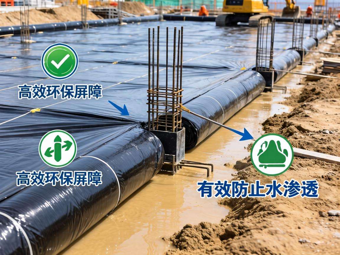 光面土工膜：防渗工程领域的高效环保屏障