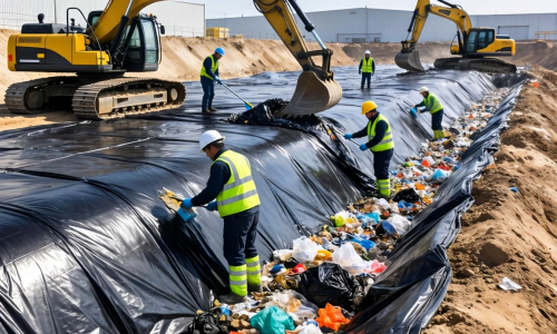 工业危险废物填埋场土工膜该如何选择与维护？