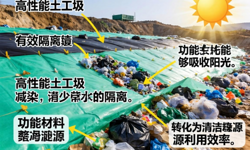 生活垃圾填埋场土工膜如何借助功能材料提升利用效能？