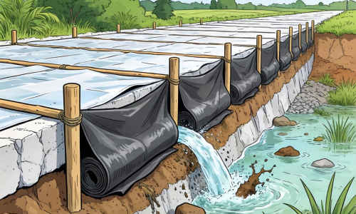 磷石膏路基利用技术中土工膜如何发挥作用