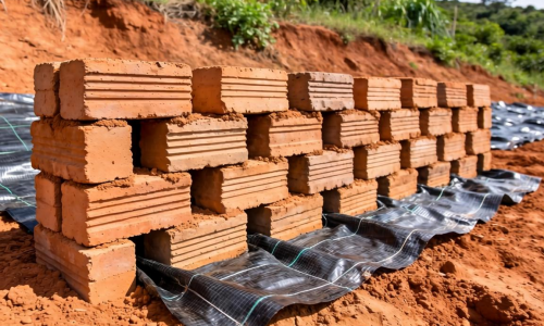 赤泥砖结合土工膜如何应用于场地工程？技术要点有哪些？