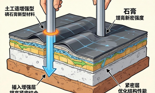磷石膏新型材料土工膜如何提升工程性能