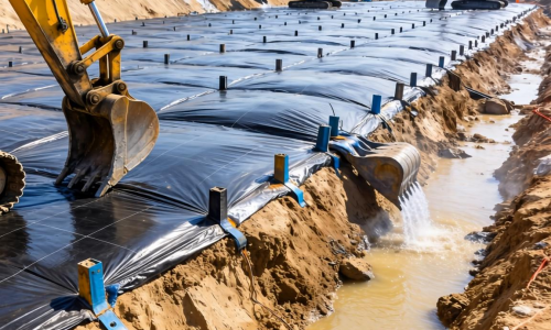 工业农药废物填埋场土工膜该如何选择与铺设？