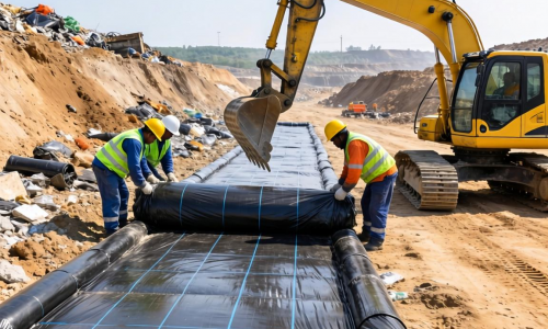 工业典型废物填埋场土工膜该如何选与维护？