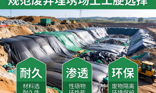 工业规范下废物填埋场土工膜该如何选与用？