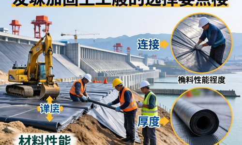 堤坝加固土工膜该如何选 这些要点你都清楚吗