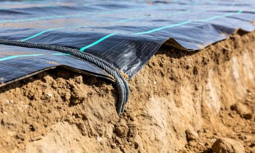 工业反应性废物填埋场土工膜该如何选择与铺设？