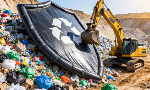 生活垃圾填埋场土工膜如何助力回收材料利用技术落地