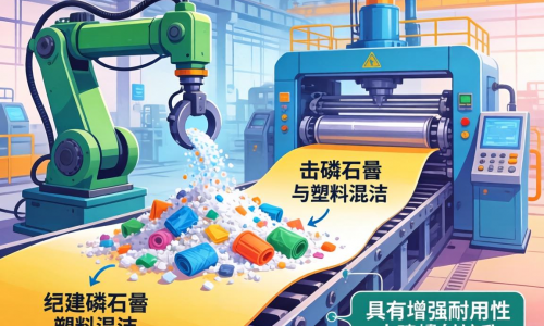 磷石膏如何再利用于土工膜材料生产