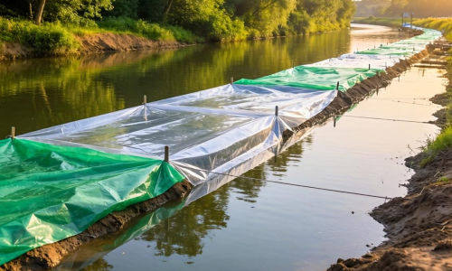景观河道土工膜该怎么选 施工时要注意哪些要点