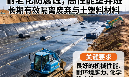 工业有害废物填埋场土工膜该如何选？有哪些核心要求？