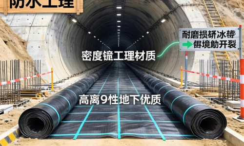 隧道防水土工膜如何选？性能优势与应用要点看这里