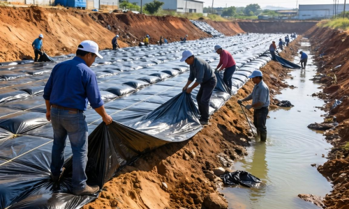 工业社会中，公民如何通过土工膜守护废物填埋场环境？