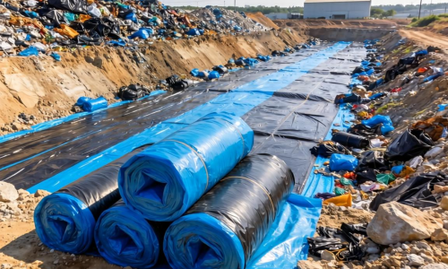 工业系统废物填埋场土工膜怎么选？防渗性能如何保障？