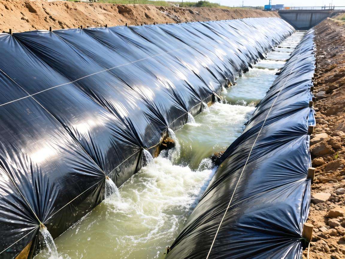 聚乙烯土工膜工程防渗应用优势及场景解析