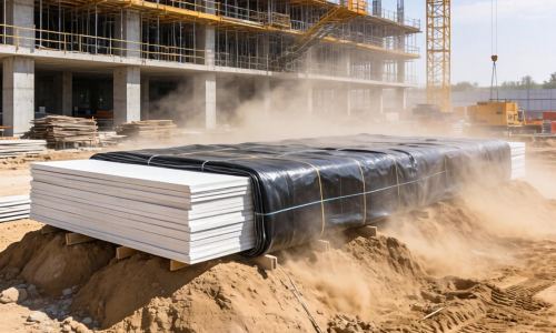 磷石膏板材土工膜如何提升工程质量与环保效益