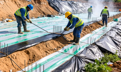 垃圾填埋场封场为何必须用土工膜？关键作用有哪些？