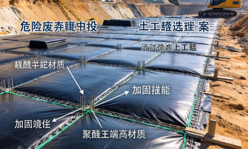 工业危险废物填埋场土工膜该如何选型与铺设？