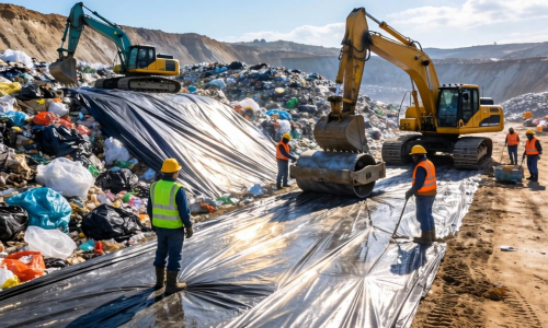 路基化飞灰填埋场土工膜如何选 防渗性能是关键