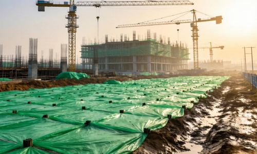 磷石膏绿色材料土工膜如何推动环保工程建设