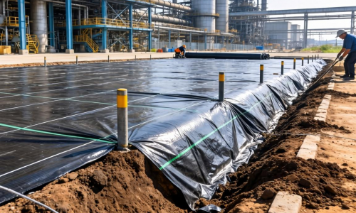 化工厂防渗土工膜该怎么选 施工要点有哪些