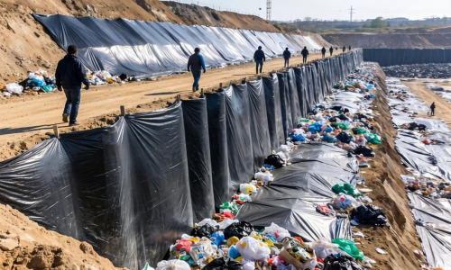 工业社会中，土工膜如何守护民众远离废物填埋场危害？