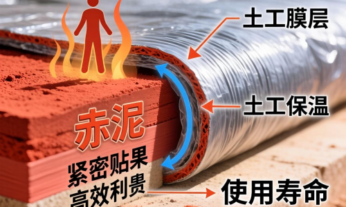 赤泥保温材料如何结合土工膜技术实现高效利用