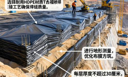 尾矿坝土工膜如何选型施工 防渗效果怎样保障